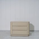 As Shown: 34"W x 22"D x 25"H | Material: Solid Oak | Finish: Sand