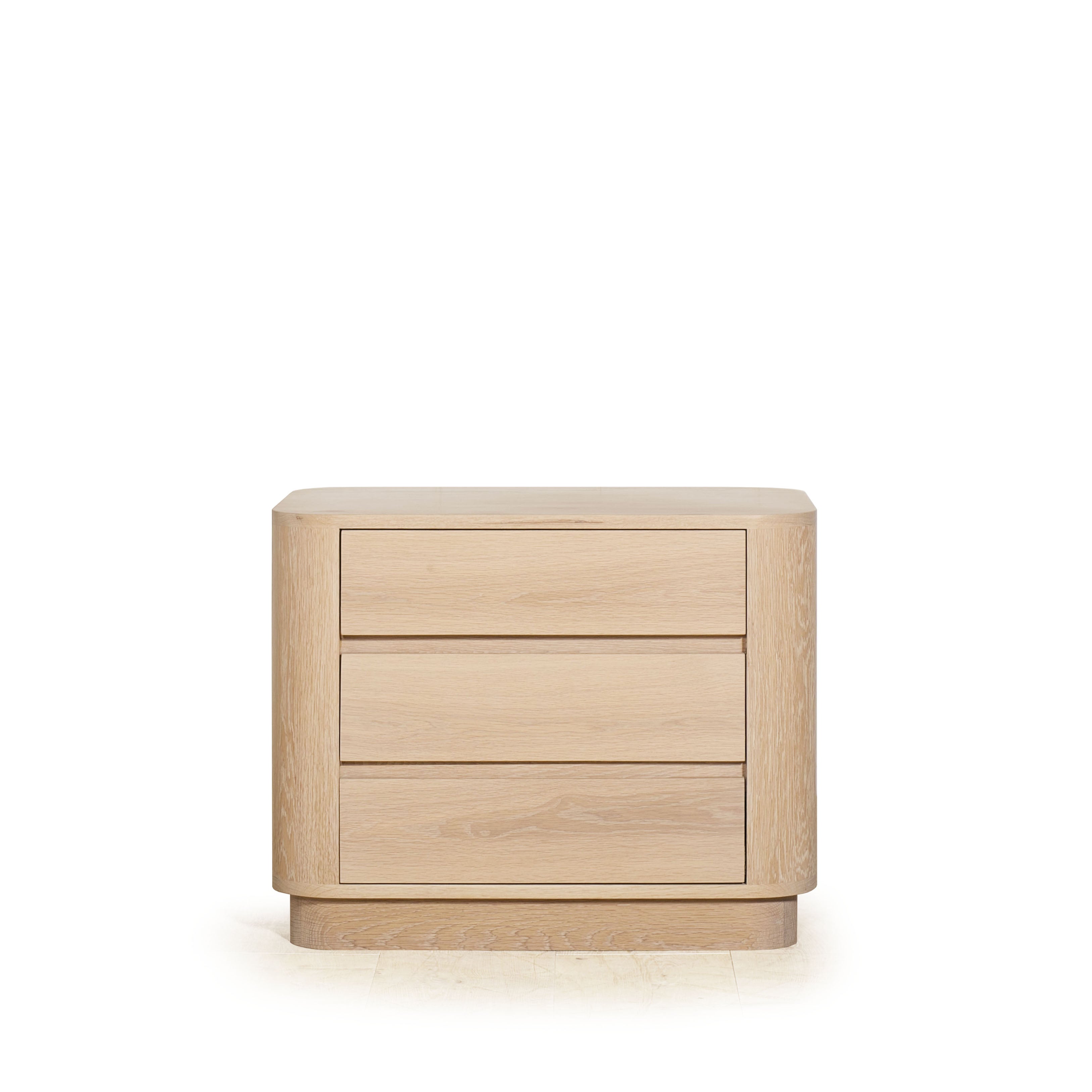 As Shown: 26"W x 20"D x 26"H | Material: Solid Oak | Finish: Natural