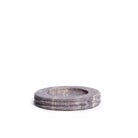 As Shown in Small, Silver Grey Travertine