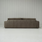 As Shown: Fully upholstered Sky Taupe
