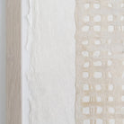 Shown in 25x37 format, Oak finished in Nordic White / Smoke. Collage Filet #2