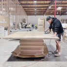 Alt dining table, Muskoka Living Collection - Made to order at our LA Workshop.