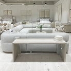 As Shown: Large, Solid Oak, Custom Finish