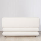 As Shown: King.  in Rome Ivory. Oak finished in Mint White Natural.