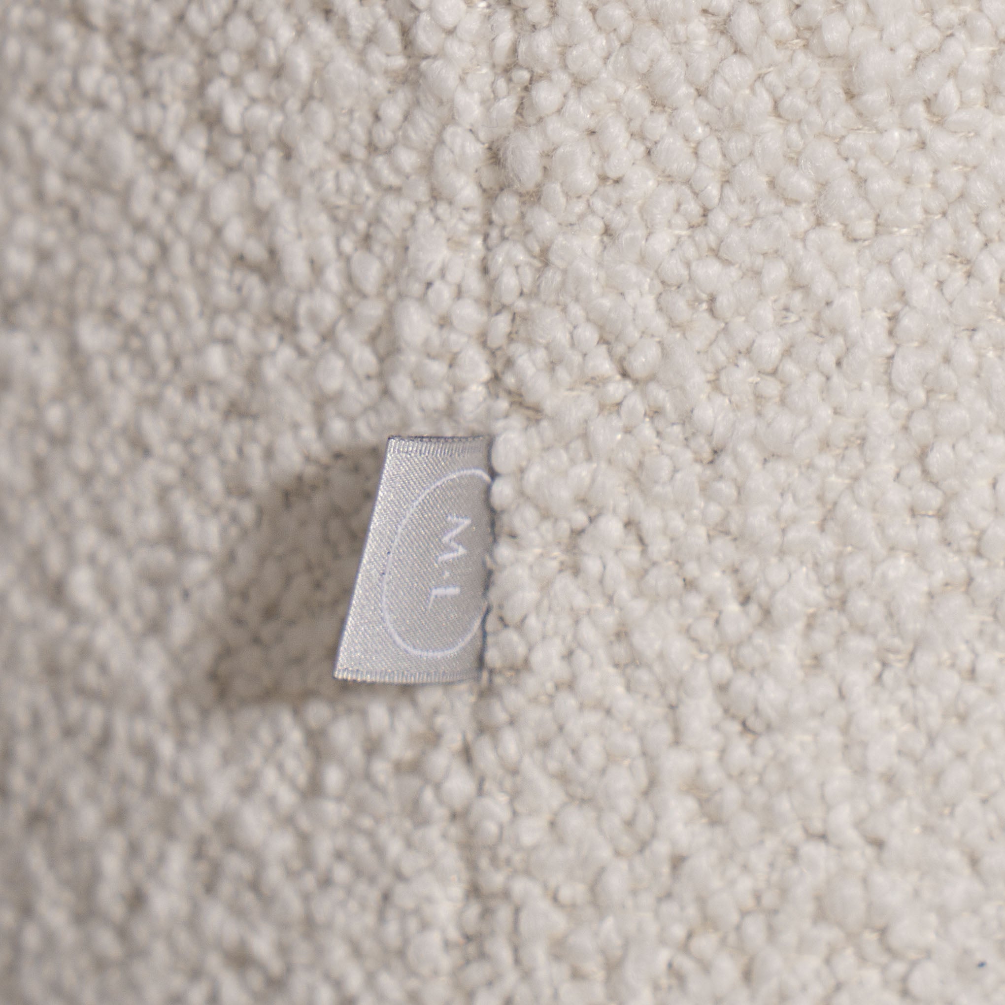 As Shown: King.  in Rome Ivory. Oak finished in Mint White Natural.