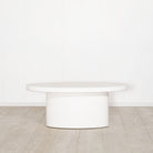 As Shown:8 step limestone micro coat, White