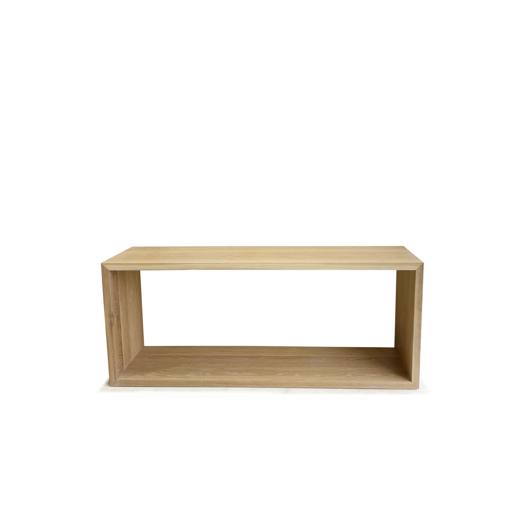 As Shown: Solid Oak, Custom Finish