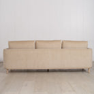 As Shown: in Mila Cashew, Mint White / Super White finish