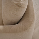 As Shown: in Mila Cashew, Mint White / Super White finish
