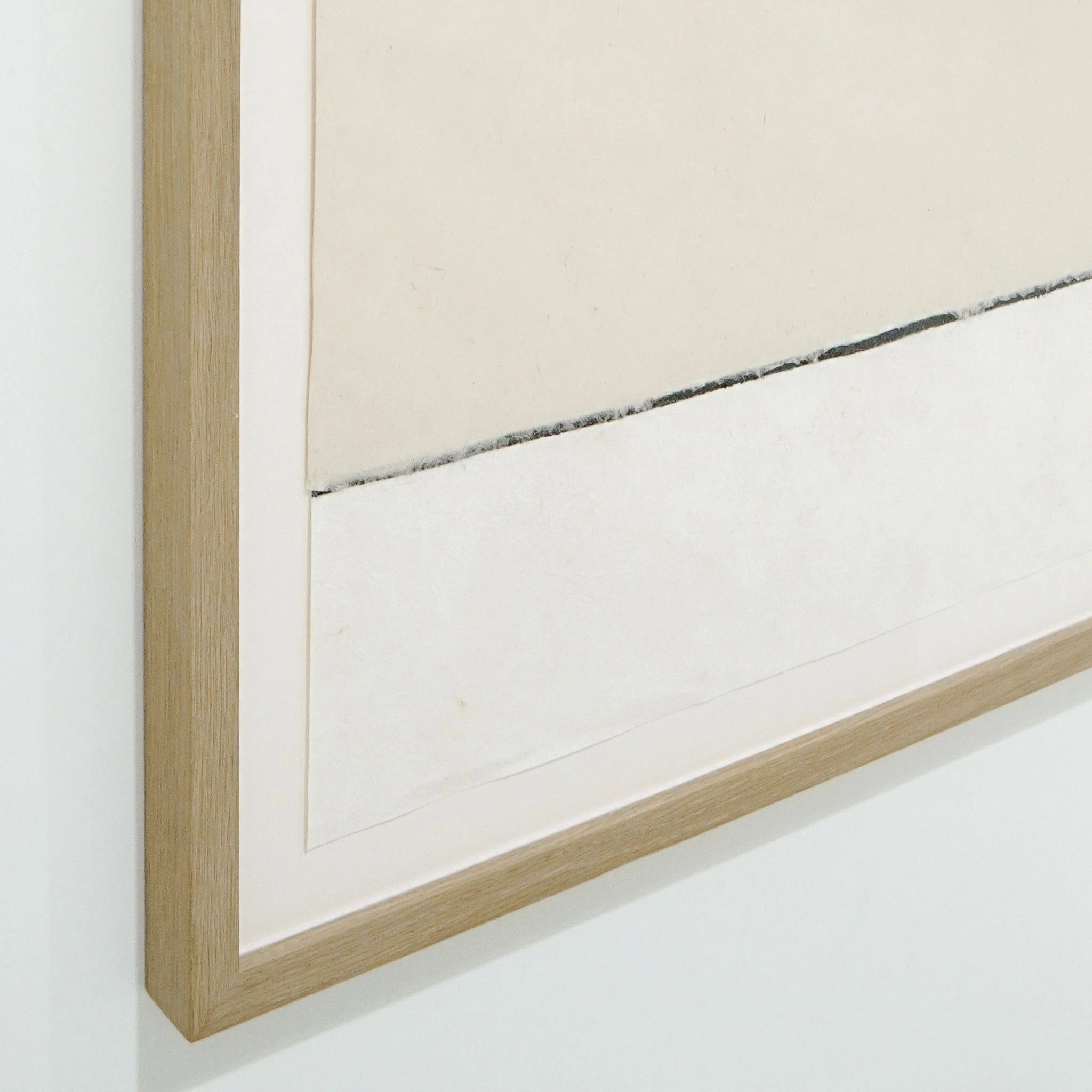 Collage Sur Ligne - Shown in 37x49 format, natural oak | Muskoka Living Collection - Art