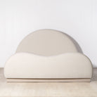 As Shown: in Frame Natural. Oak finished in Mint White / Super White.