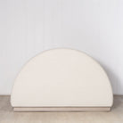 As Shown: in Frame Natural. Oak finished in Mint White / Super White.