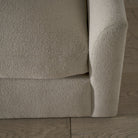 As Shown: Slipcovered in COM with a 3 over 1 Cushion Configuration