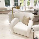 As Shown: Swivel.  in Gowan Vanilla