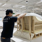 Jasper Chaise, Muskoka Living Collection - Made to order at our LA Workshop.