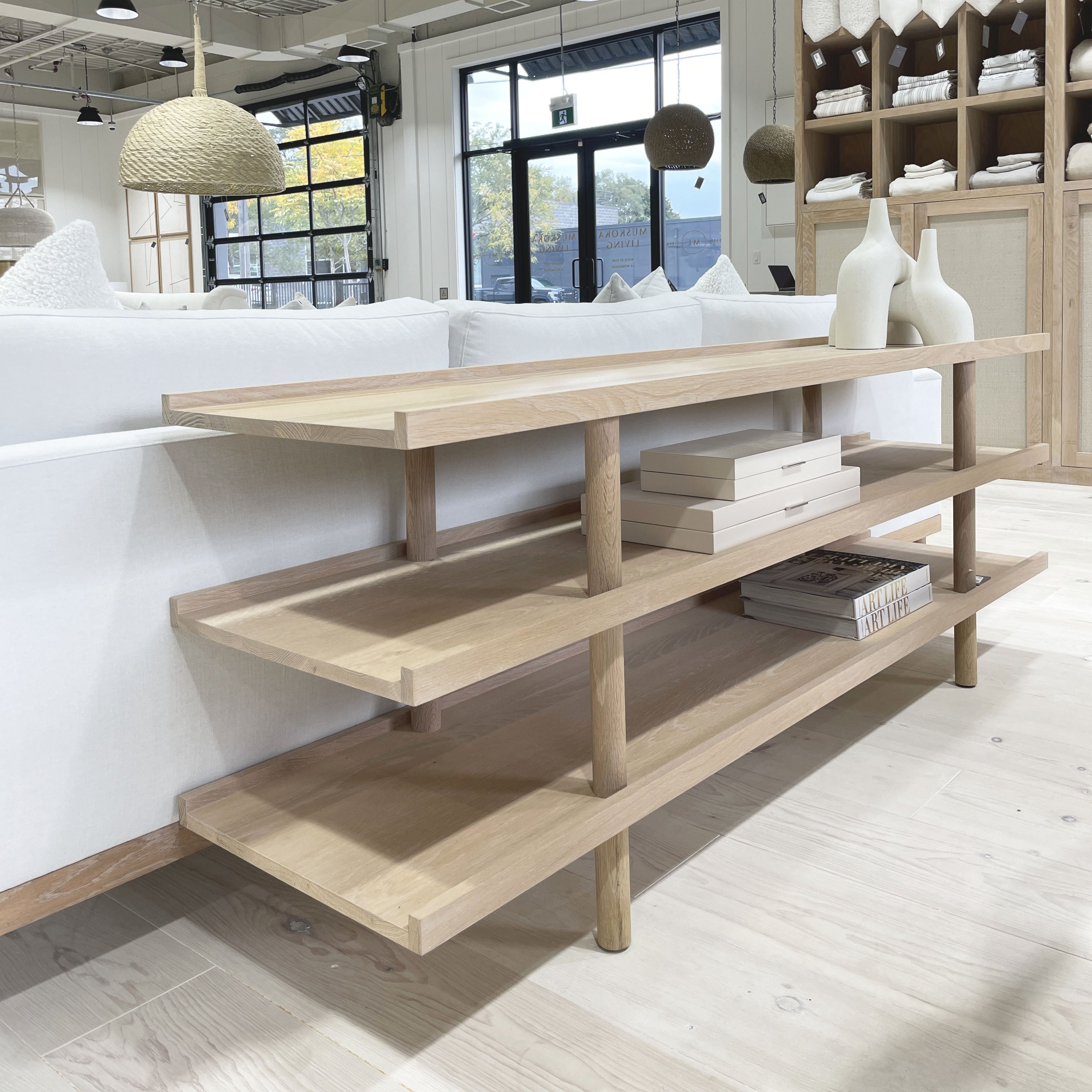 As Shown: in custom finish