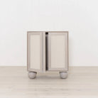 As Shown: in Mint White Super White with Gaspar painted cane.