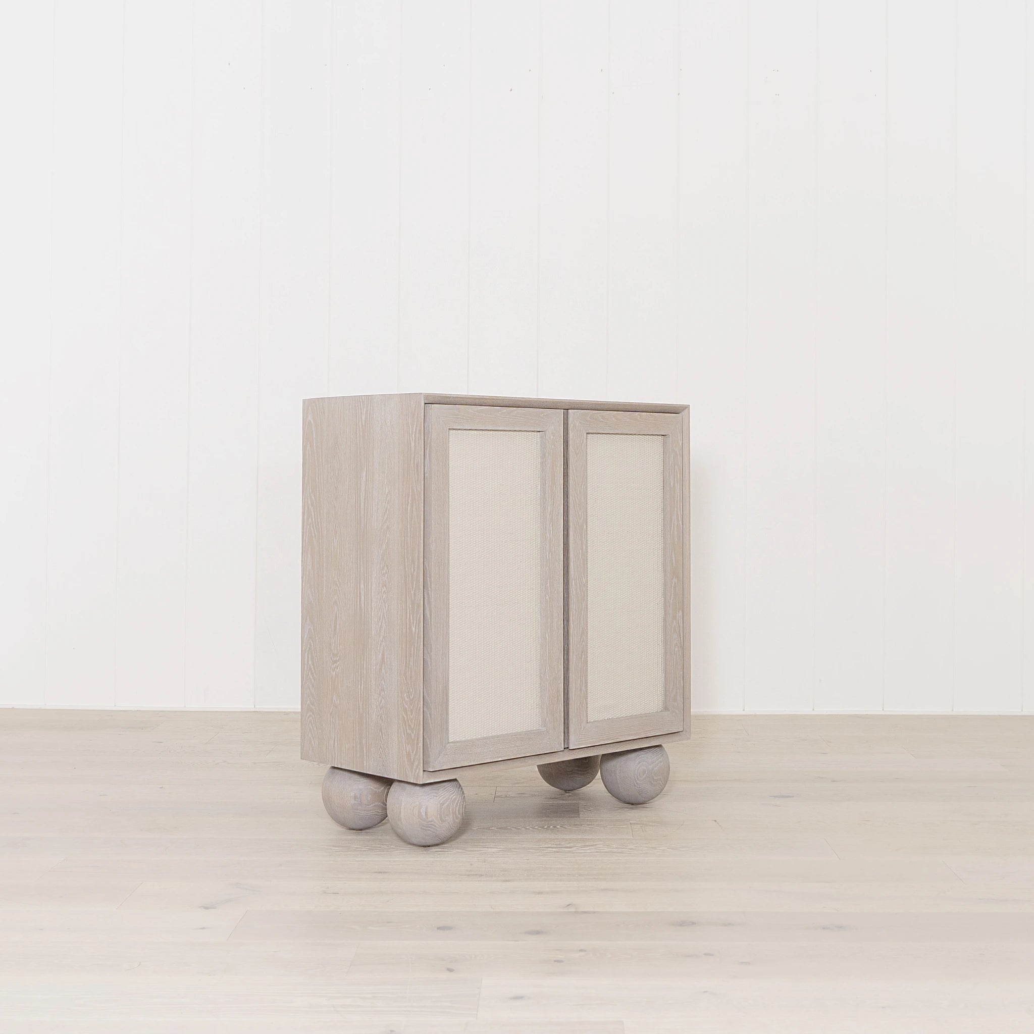 As Shown: in Mint White Super White with Gaspar painted cane.