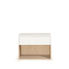 As Shown: finished in Mint White Natural with white top finish.