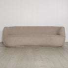As Shown: Upholstered in Sawyer Wheat, oak base finished in Mint White Natural.