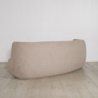 As Shown: Upholstered in Sawyer Wheat, oak base finished in Mint White Natural.