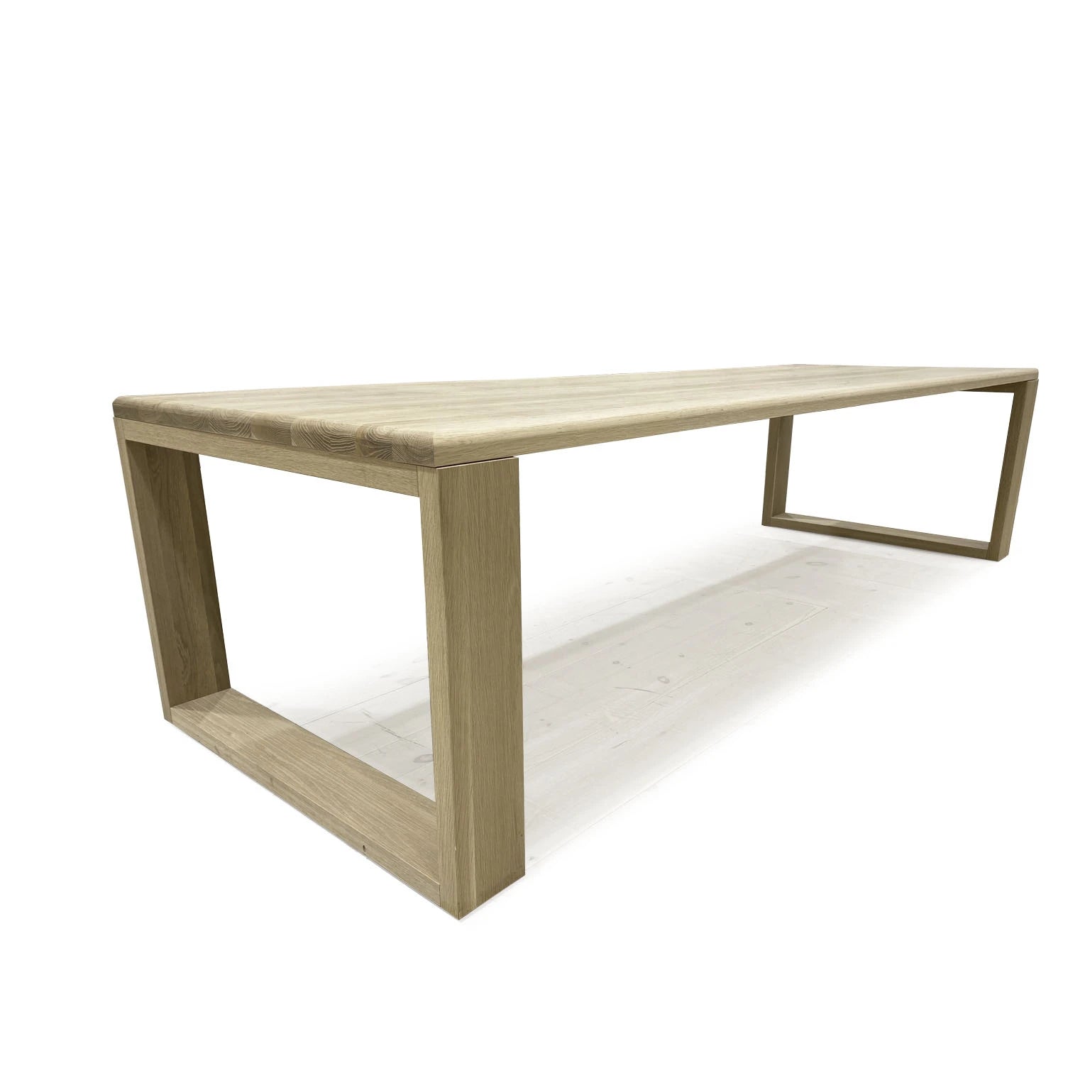 As Shown: finished in Mint White Natural.