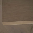As Shown: finished in Mint White Natural.