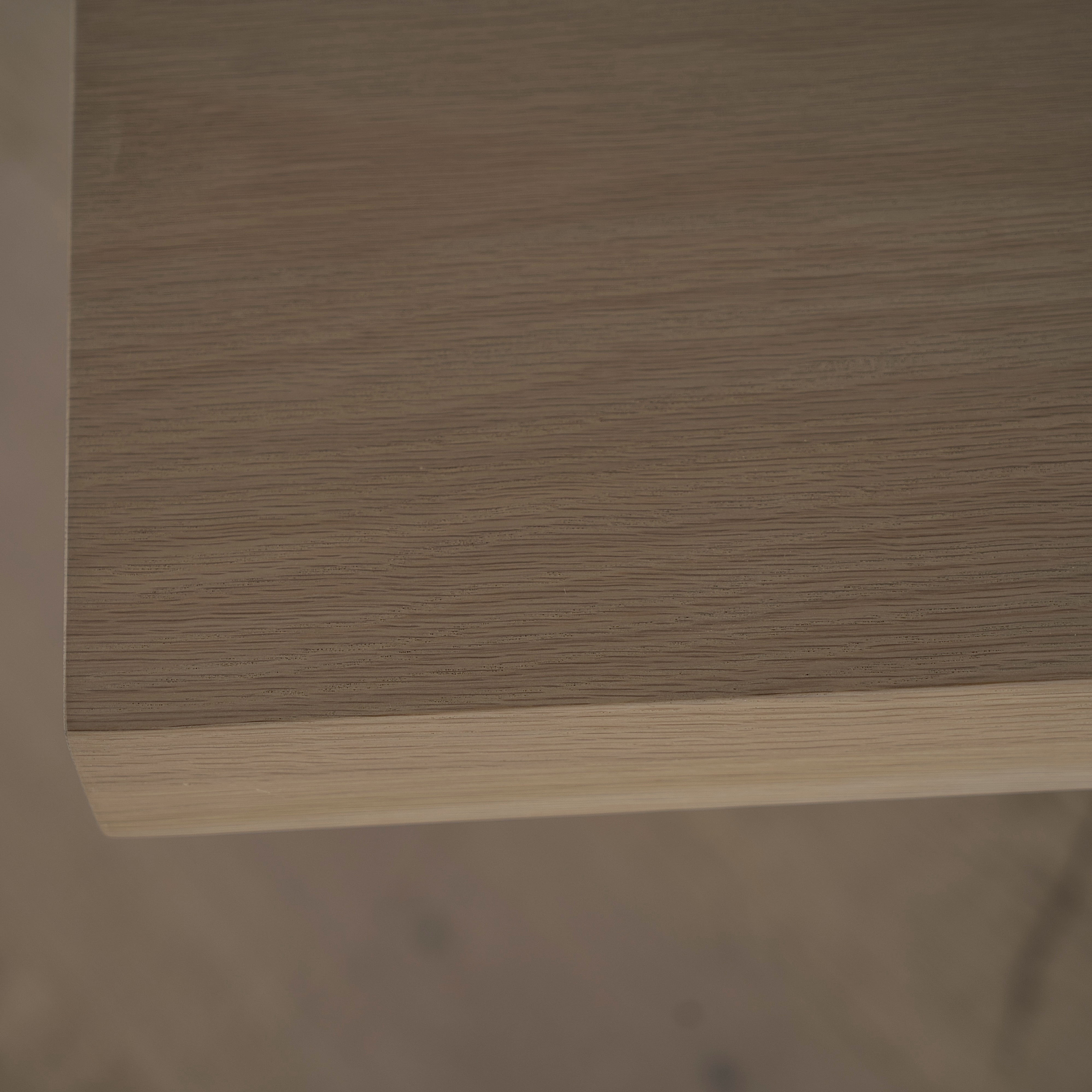 As Shown: finished in Mint White Natural.