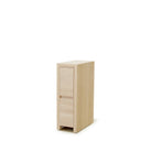 As Shown: in Petite, Mint White Natural finish.