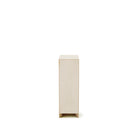 As Shown: in Petite, Mint White Natural finish.