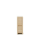 As Shown: in Petite, Mint White Natural finish.