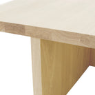 As Shown: in Large, Mint White Natural finish.