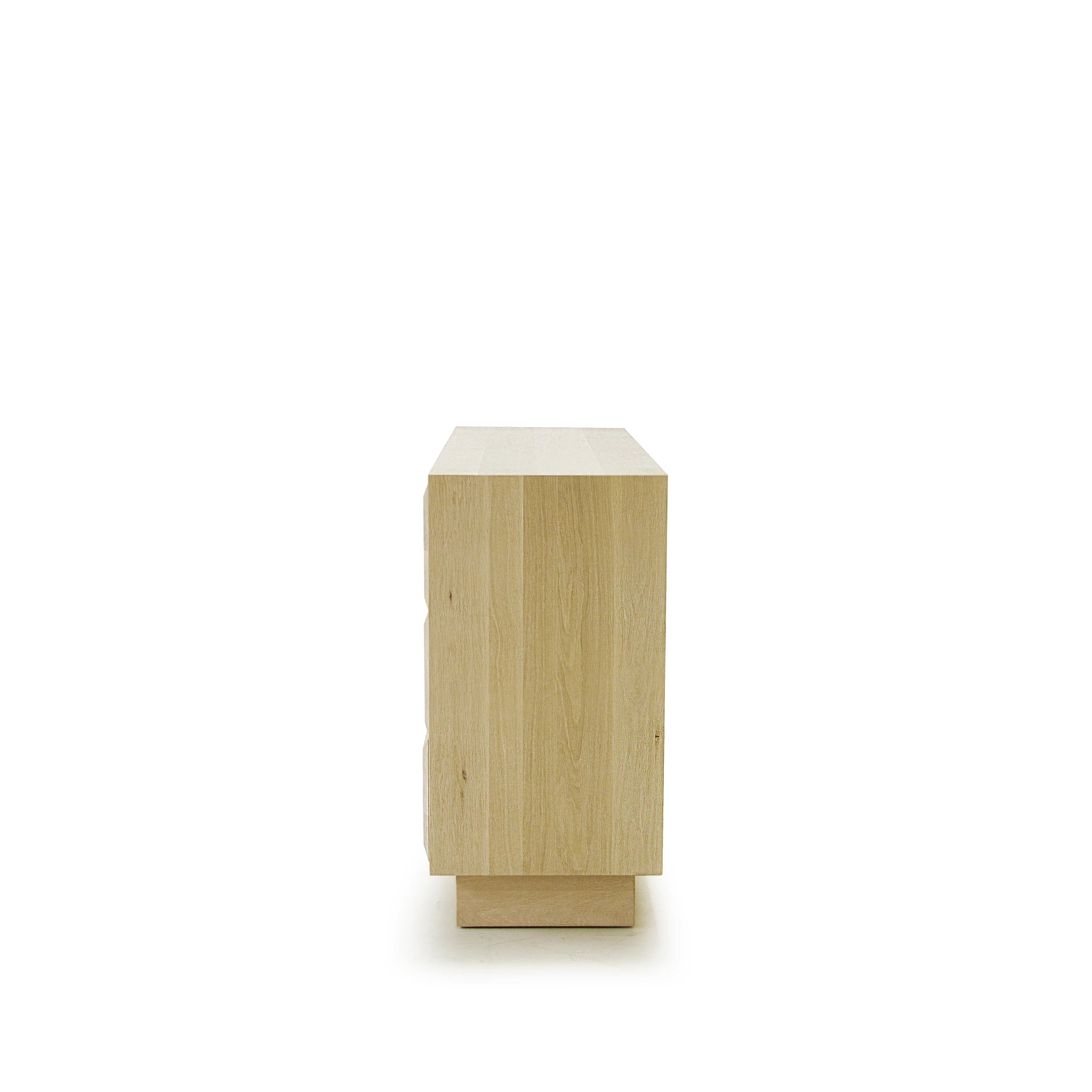 As Shown: in Mint White Natural finish.