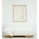 Vent d'Ouest shown in 31x41 format, natural oak | Muskoka Living Collection - Art