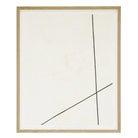 Vent d'Ouest shown in 31x41 format, natural oak | Muskoka Living Collection - Art