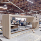 As Shown: in Mint White Natural.