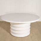 As Shown: in both sizes, 8 step limestone micro coat, White.