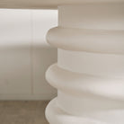 As Shown: in both sizes, 8 step limestone micro coat, White.