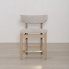 As Shown: Belgian Fog. Oak finished in Mint White Natural.
