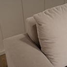 As Shown: in Sky Flax, Mint White Natural finish.