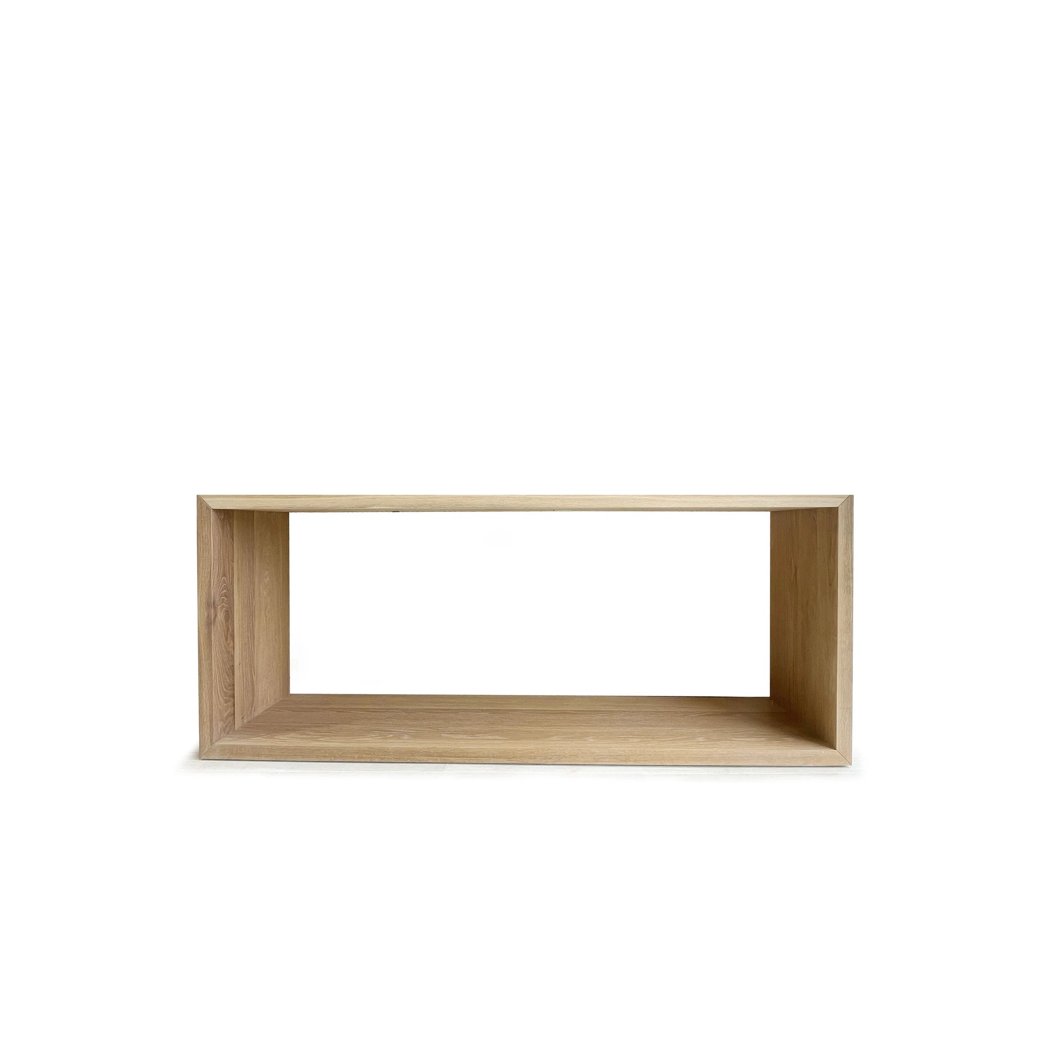 As Shown: Solid Oak, Custom Finish