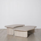 As Shown: Small Set with a Bullnosed Edge in Mint White Super White Finish