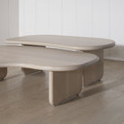 As Shown: Small Set with a Bullnosed Edge in Mint White Super White Finish