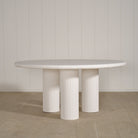 As Shown: 8 step limestone micro coat, White.