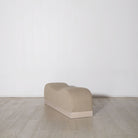 As Shown: in Sheepskin Toast. Oak finished in Mint White / Super White.