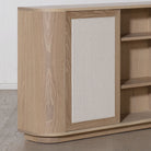 Muskoka Living Collection - made to order at our LA Workshop - Shown in Smoke finish and painted cane.