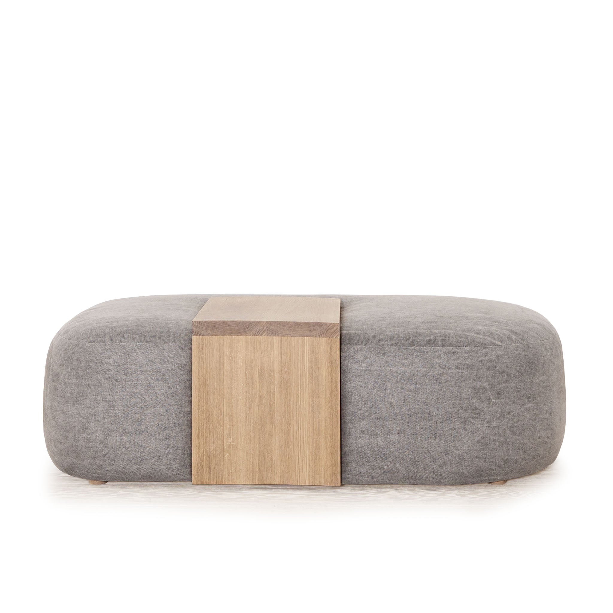 As Shown: in COM, custom oak finish