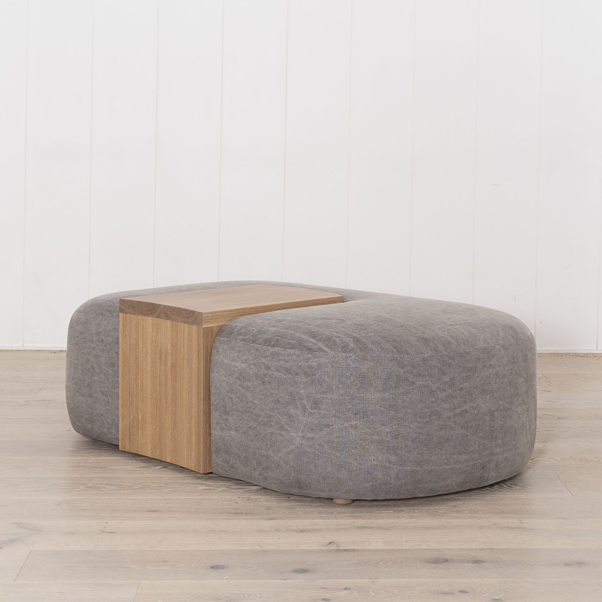 As Shown: in COM, custom oak finish