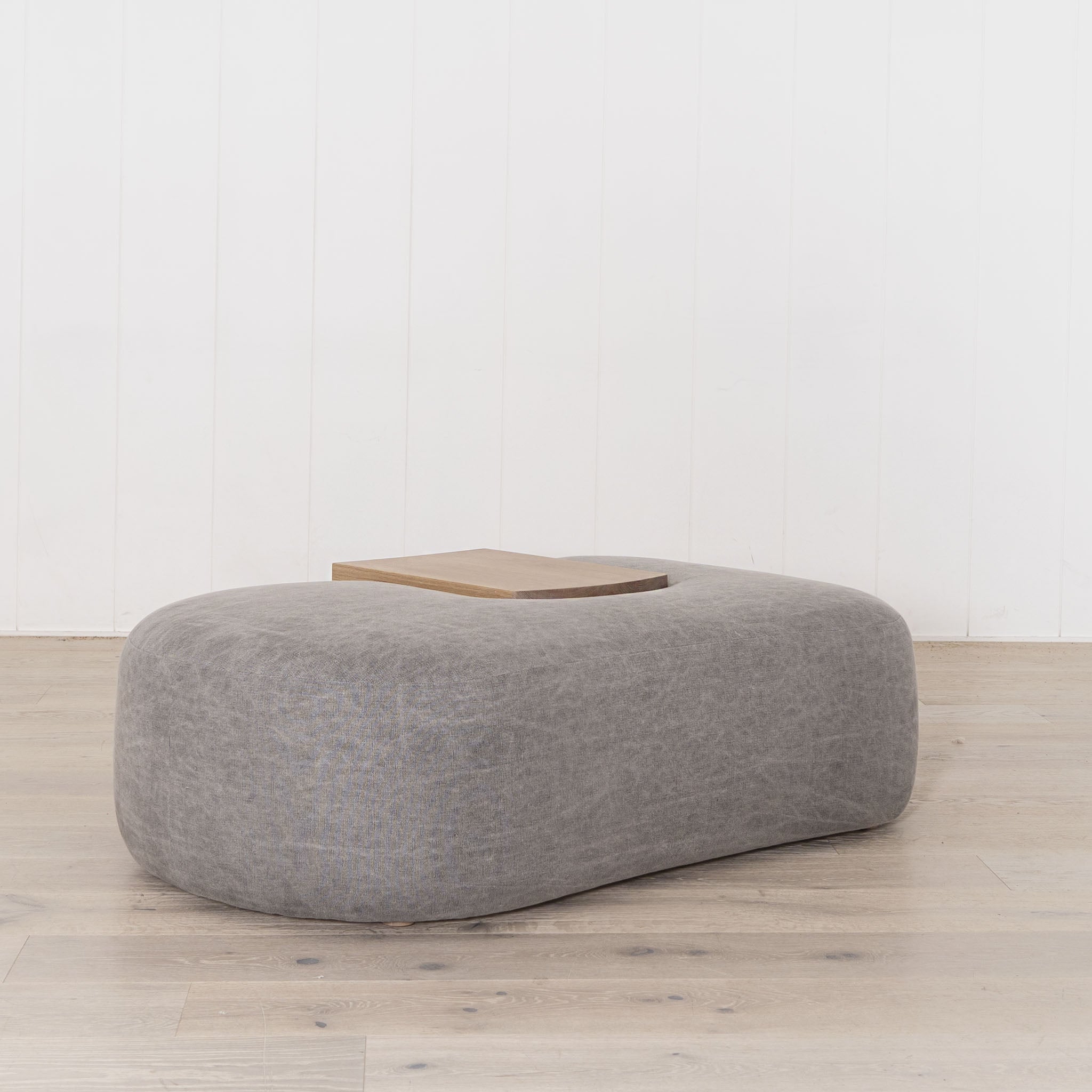 As Shown: in COM, custom oak finish
