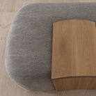 As Shown: in COM, custom oak finish